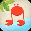 أيقونة البرنامج: Music Crab-Learn to read …