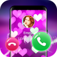 أيقونة البرنامج: One Call Flash - Call Scr…