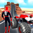 Ícone do programa: Superhero Mega Ramp Car S…