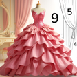 プログラムのアイコン：Dress Color: Paint by Num…