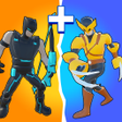 أيقونة البرنامج: Merge Master: Warrior Leg…