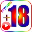 أيقونة البرنامج: 18Animated Romantic Stick…