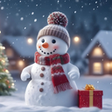 ไอคอนของโปรแกรม: Snowman Live Wallpaper