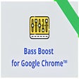 Иконка программы: Bass Boost for Google Chr…