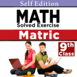 9th class math solution guide