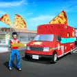 Van Pizza Delivery Boy: Food Games