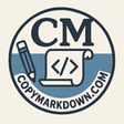 Programın simgesi: CopyMarkdown.com - URL to…