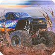 程序图标：Monster Truck: 3D Mud Rac…