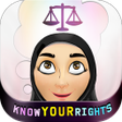 程序图标：Know Your Rights - اعرفي …