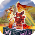 Programikonen: MCPE Dragon Addon Fantasy