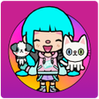 Programikonen: Lady Pink Toca Boca Wallp…