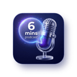 Ikona programu: 6 mins podcast