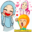 WA Sticker Muslim Islamic Stik