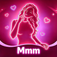 プログラムのアイコン：Mmm - Social Video Chat
