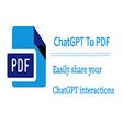 Programikonen: ChatGPT To PDF