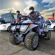 US Police Moto ATV Quad Bike icon