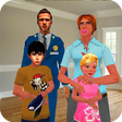 プログラムのアイコン：Virtual Dad Police Family…