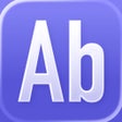 أيقونة البرنامج: TouchFonts
