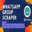 Icon of program: WA Group Member Scraper -…
