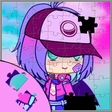 プログラムのアイコン：Jigsaw for Gacha club BL …
