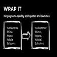أيقونة البرنامج: Wrap It