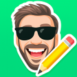 ไอคอนของโปรแกรม: Face Stickers - WASticker…