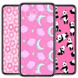 أيقونة البرنامج: Preppy Wallpaper Pink