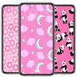 أيقونة البرنامج: Preppy Wallpaper Pink
