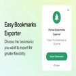 Pintree Bookmarks Exporter