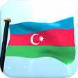 Azerbaijan Flag 3D Free icon