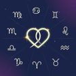 プログラムのアイコン：CoupleVibe - Zodiac Match