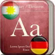 Kurdische-Deutsch Wörterbuch