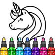 Unicorn Coloring Book  Games