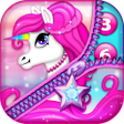 Programikonen: Unicorn Zipper Lock Scree…