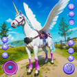 프로그램 아이콘: Wild Unicorn Horse Family…