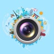 Icoon van programma: World Real Map Camera