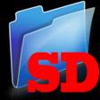 File explorer: SD card folder