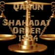 QSO - QANUN-E-SHAHADAT ORDER 1984
