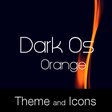 Programikonen: Dark Os Orange Theme