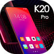 Theme for Redmi K20 Latest 2019 red launcher icon