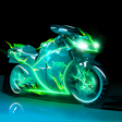 程序图标：Neon Motorcycle Live Wall…