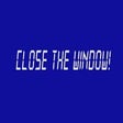 程序图标：Close the Window