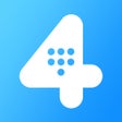 Ícone do programa: Ring4 Business Phone Numb…