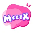 Programın simgesi: MeetX AI: Happy Chat Anyt…