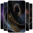 Programikonen: Black Hole Wallpaper
