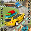 Offroad Taxi Driving Games 3d