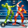 Robot Fighting Games - New Steel Robot Ring Battle icon