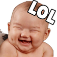 プログラムのアイコン：WASticker Babies Meme Fun…