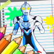 Ikon program: ultraman zero coloring Ga…