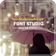 Ícone do programa: Font Studio - Photos In T…